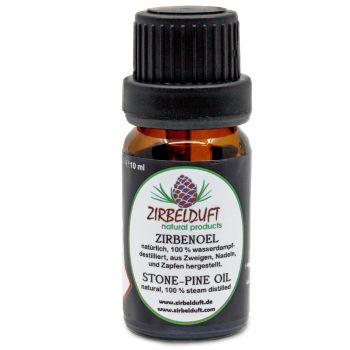 Zirbenöl naturrein | 10 ml | Ätherisches Öl aus der Zirbelkiefer